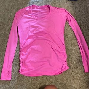 Lululemon run swiftly long sleeve with ruching